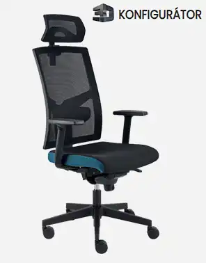 kancelářská židle GAME ŠÉF VIP - 3D konfigurátor pro kancelářský nábytek na míru Ostrava ve spolupráci s firmou Albaseating.com